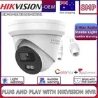 HIKVISION OEM 4K 8MP Hybrid Light ColorVu IR 2-way Audio PoE security IP Camera