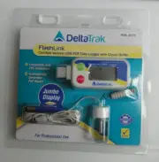 DeltaTrak 40527-01 Vaccine Temperature USB PDF Data Logger w/Glycol Bottle