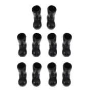 5 Pairs Dollhouse Santa Boots Mini House Ornaments santa boots ornaments