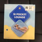 18 Pocket Lounge Float 75x28 Inches NEW Kids Stuff