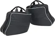 Motorcycle Tail Seat Bag for Kawasaki for Versys 1000 650 for Ninja 1000 H2 SX for KQR 28L Hard Saddlebag Liner Set Saddle Bags Travel Trunk Bag ​Luggage Bags Motorcycle Saddle Bags