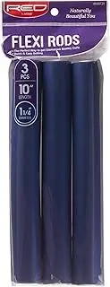 (3.2cm Diameter, Navy) - Red by Kiss Flexi Rods 25cm 3 PCS, 3.2cm Diameter, Navy