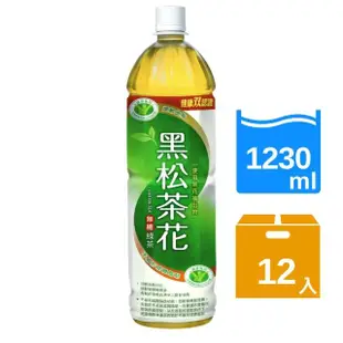 【黑松】黑松茶花綠茶1230mlx12入/箱