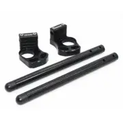CNC Clip on with handle bar for KAWASAKI EX250 / Ninja 250R 2008 - 2012 Clip on