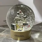 100% Authentic CHANEL No.5 100th Anniversary Christmas gift 2021 snow globe ball