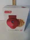 Dash Mini 4" Waffle Maker Non Stick 350 Watts ....Red