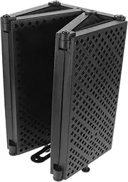 OFFIGAM 1Set Five Door Mic Sound Absorbing Shield Portable Isolation Pad for Recording Durable Construction Design for Sound Control for Vocals
