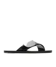 Burberry Strip Shield Slip-On Slides 40,41 Black
