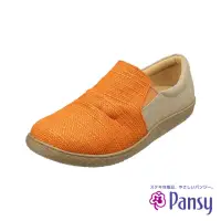 在飛比找momo購物網優惠-【PANSY】輕量寬鬆女休閒鞋 橘色(1418)