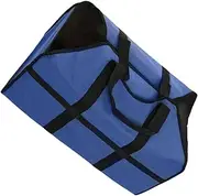 QUMIIRITY 1Pc Large Capacity Firewood Storage Bag Oxford Cloth Firewood Carrier Pouch with Double Handles for Outdoor Use Camping and Fireplaces