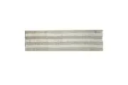 Solemate Jute 2 Tone Stripes 80x220cm Stylish Outdoor Entrance Doormat Set