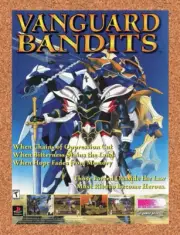 Vanguard Bandits PS1 Original 1998 Sony Authentic Working Designs Game Promo