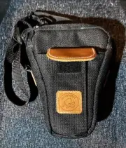 QUANTARAY DSLR Camera Bag Soft Carrying Case Ballistic Nylon Leather Heavy Duty