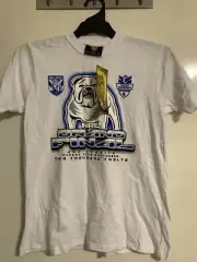 NRL Canterbury Bulldogs Grand Final Tshirt 2012 Kids Size 14 - Jersey Football