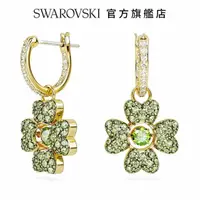 在飛比找momo購物網優惠-【SWAROVSKI 官方直營】Idyllia 水滴形耳環 