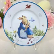 Beatrix Potter Peter Rabbit Easter Spring Bunny Salad Dessert Plates Set 4 New