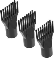 JUMPLAWN Hair Dryer Diffuser Nozzle 3pcs Plastic Hair Dryer Nozzle Set Wide Tooth Comb for Pet Drying for Dogs
