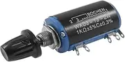 New Lon0167 2W 1K Ohm 5 Pin Terminals Wire Wound Multiturn Potentiometer WXD3-13(2W 1K Ohm 5 Pin-Anschlüsse Drahtgewickeltes Multiturn-Potentiometer WXD3-13