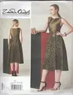 Vogue Sewing Pattern V1566 Miss Zandra Rhodes Fit & Flare Lined Dress Sz 14-22