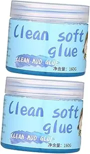 2pcs Cleaning Gel Cleaning Mud Cleaning Clay Erase Dust Mud Keyboard Cleaning Gel Random Color