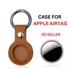 Leather Case Protective Shell for Apple AirTag Location Tracker Air Tag Cover
