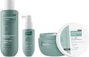 Bare Anatomy Anti Dandruff Shampoo and Hair Mask and Toner Kit | Reduces Dandruff Upto 100% | Paraben & Sulphate Free | Women & Men | (8.4 Oz + 8.4 Oz + 1.6 Oz)