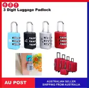 Travel Luggage Locks Combination 3 Dial Code PadLock Suitcase Security