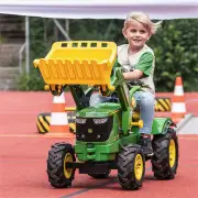 John Deere Rolly Farmtrac JD 6210R Pedal Tractor with Pneumatic Tyres