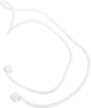 Hoement Headphone Lanyard Earbud Strap Magnetic Headphone Holder -lost Strap for Earbuds Earphone Strap Earphones Lanyards Cord Head Phones Earbud Lanyard White