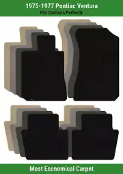 Lloyd Velourtex Front & Rear Row Carpet Mats for 1975-1977 Pontiac Ventura