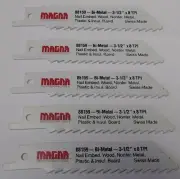 Magna 88159 3-1/2" x 8 TPI Reciprocating Saw Blades (5 Blades) Swiss