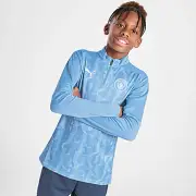 PUMA Manchester City FC Pre Match 1/4 Zip Top Junior