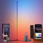 LED Floor Lamp, RGB Corner Lamp Works with Alexa/APP/Remote Control, Smart Co...