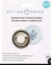 We R Memory Keepers Button Press Adhesive Foam 60pcs