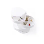 Rotating Jewelry Stand Storage Box Necklace Stud Earrings European Storage Box