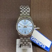 Casio LTP-1335D-2A Blue Dial Analog Stainless Steel Quartz Ladies Classic Watch