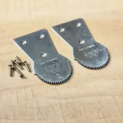 2 Coconut Scraper Grater Stainless Steel Shredder Serrated Grinder Blade +Screw