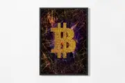 [Namly Design] Poster - Bitcoin Symbol