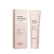 Purifying Exfoliating Gel, Exfoliating Gel, Exfoliating Scrub, Face and Body Exfoliating Scrub Gel for All Skin 2Pcs