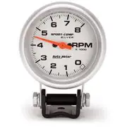 Autometer Ultra Lite Tachometer Pedestal Mount - 8,000 RPM, 2 5/8 Inch, AU3707