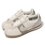 【NIKE 耐吉】阿甘鞋 CORTEZ NAI-KE 男鞋 女鞋 奶茶 綠 耐克 麂皮 編織 休閒鞋(FV3614-102)