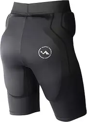 VAXPOT VA-3012 Hip Protector, Short Type, Men's, Women's, Integrated NBR Pad 0.4 inches (10 mm), Stretchy, Quick Drying,