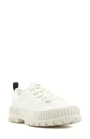 Palladium Pallashock Low Top Sneaker in Star White at Nordstrom, Size 7.5 Women's