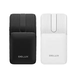 DeLUX MF10 Pro 輕巧摺疊滑鼠(含雷射筆功能) 迷你滑鼠 便攜滑鼠 辦公滑鼠 藍牙滑鼠 口袋滑鼠