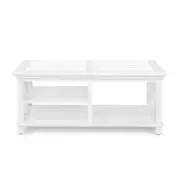 [Florabelle Living] Sorrento Hamptons Square 120cm Coffee Table White