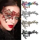 Venice Mask Lace Eye Mask Hollow Out Half Face Mask Cosplay Prom Props Gift