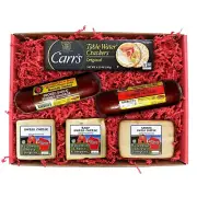 Big Deluxe Swiss Cheese, Sausage & Crackers Gift Box