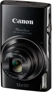 Powershot ELPH 360 Digital Camera W/ 12X Optical Zoom and Image Stabilization -