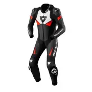 Argon 2 One Piece Suit Black Neon Red