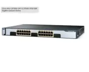 New Cisco WS-C3750G-24T-E Catalyst 24 Port BE Gigabit Switch Brand New